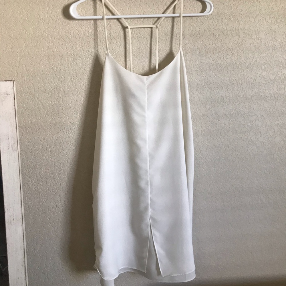 White/cream dress